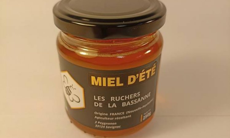 Miel d'Eté BIO de Gironde 250g