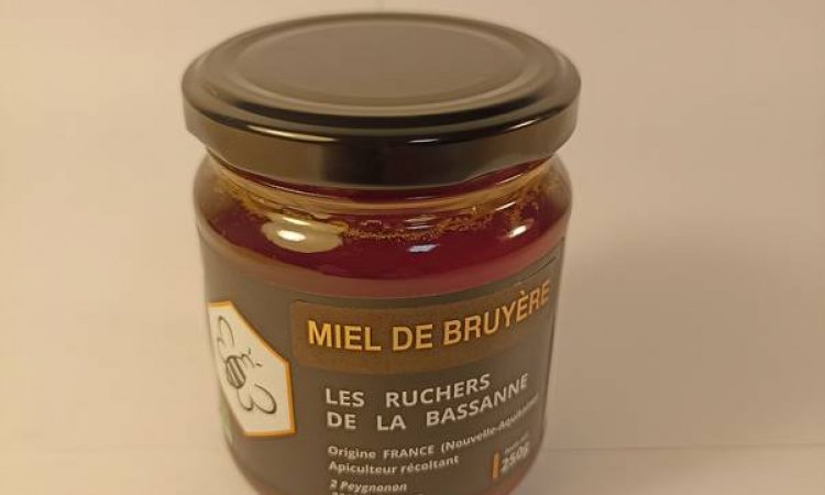 Miel de Bruyère des Landes 250g