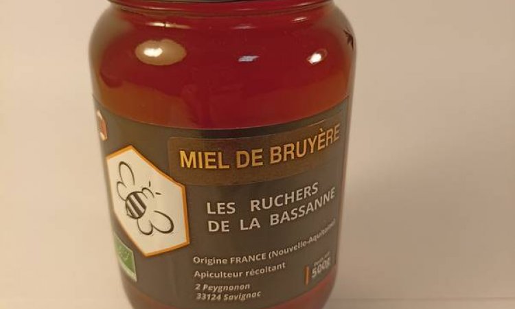 Miel de Bruyère des Landes 500g